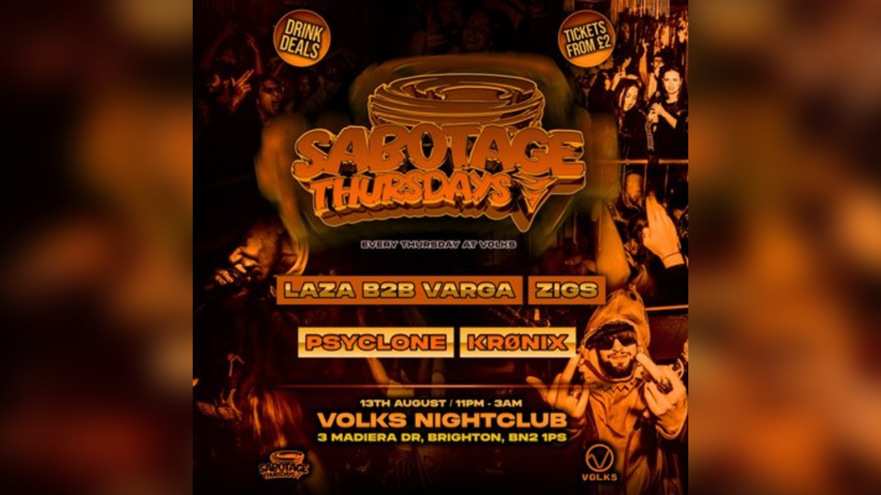 Sabotage Thursdays