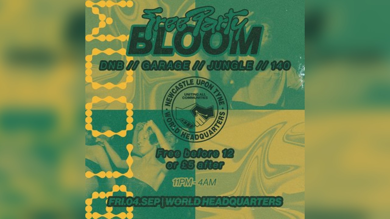 BLOOM - FREE RAVE - D'n'B, Jungle, UK Garage, 140