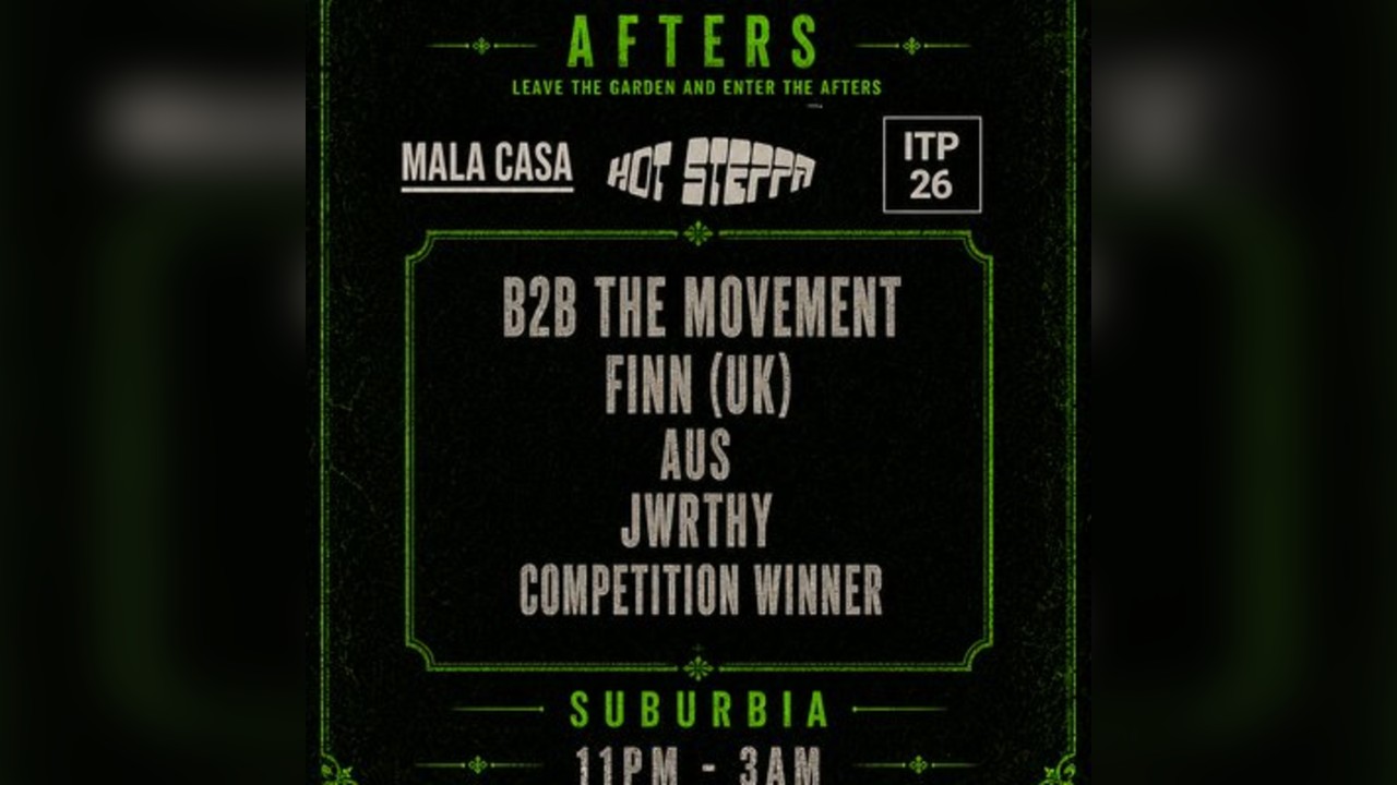 The Garden Afters at Suburbia