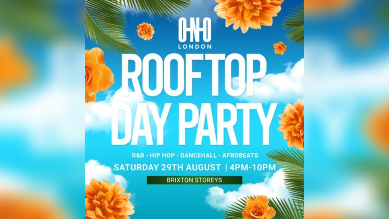 Rooftop Day Party - Bank Holiday Edition
