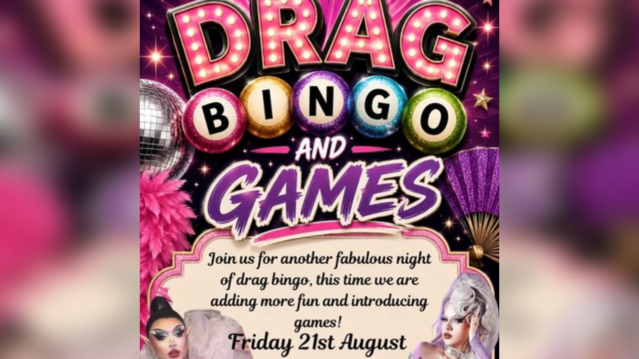 Drag bingo & games