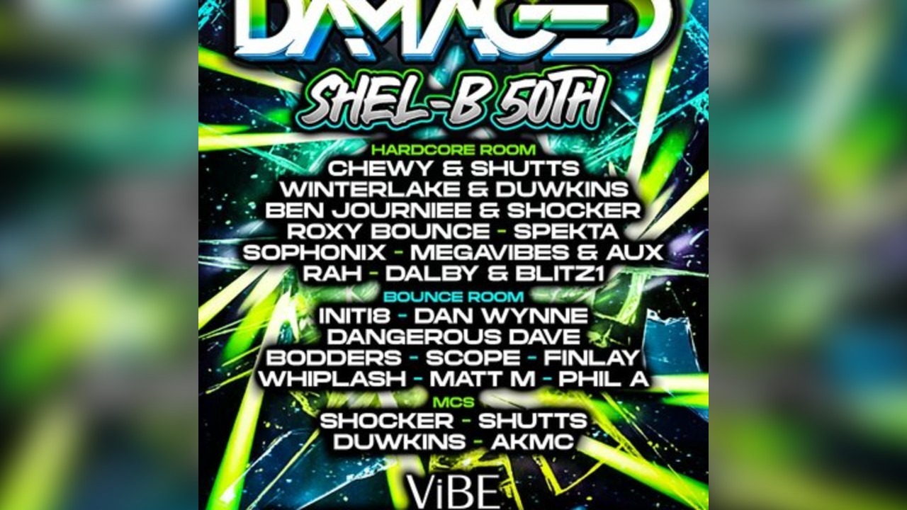 Damaged Events Shel-B 50th Birthday bash
