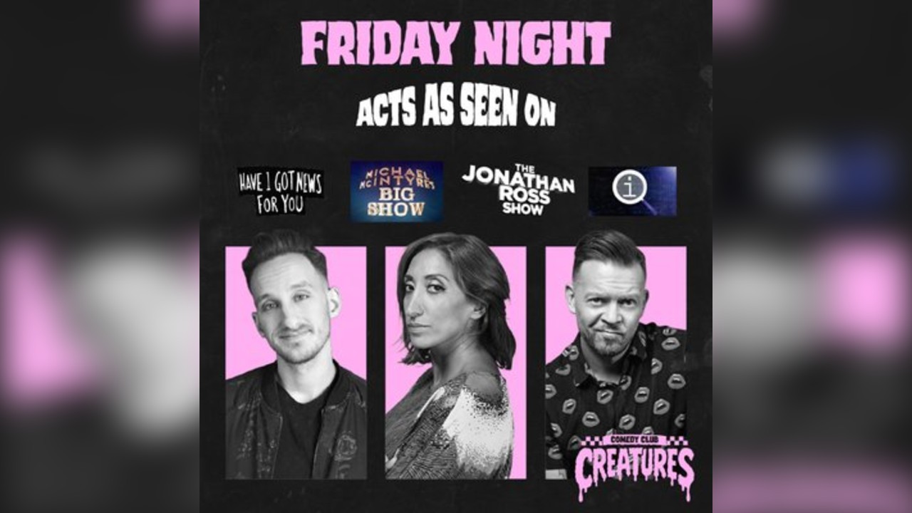 Friday Night Showcase|| Creatures Comedy Club