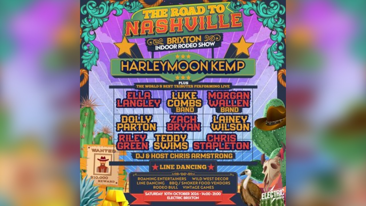 Road to Nashville Indoor Rodeo Show | Electric Brixton