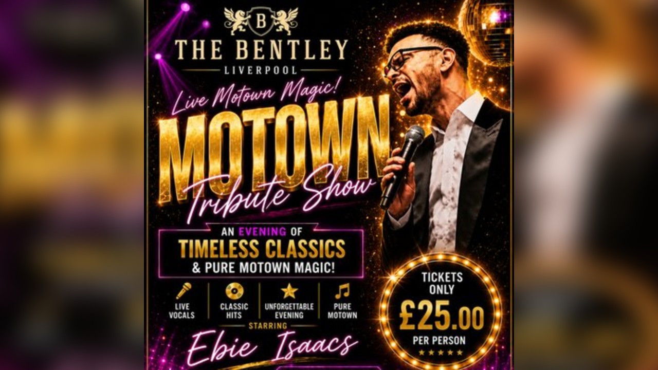 Motown Magic Evening- Starring Ebie Isaacs