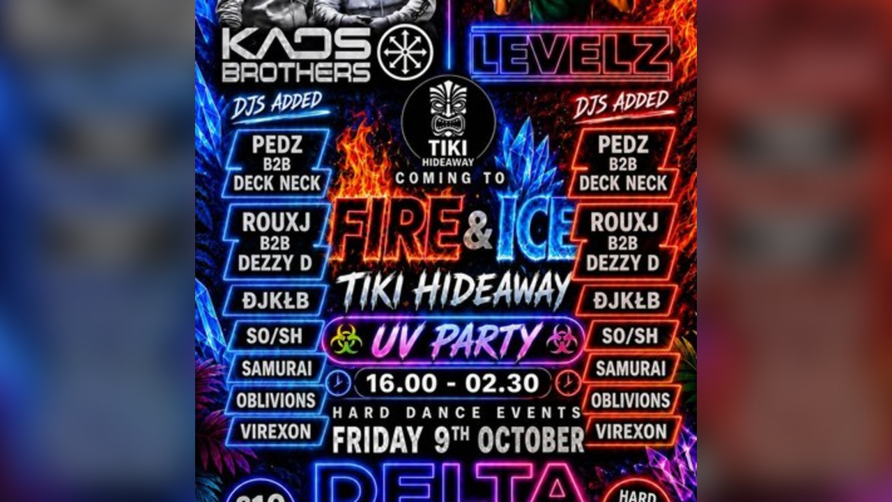 DELTA Hardstyle UV PARTY