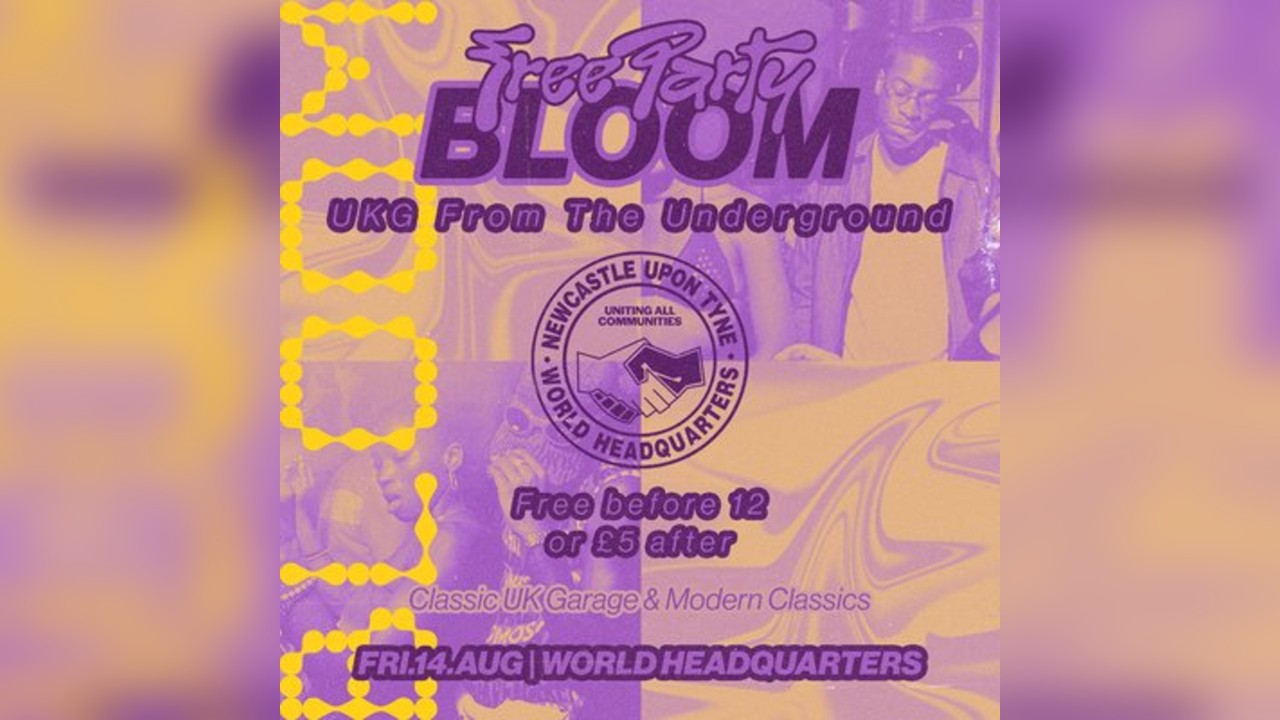 Bloom Summer Series - UK Garage From The Underground