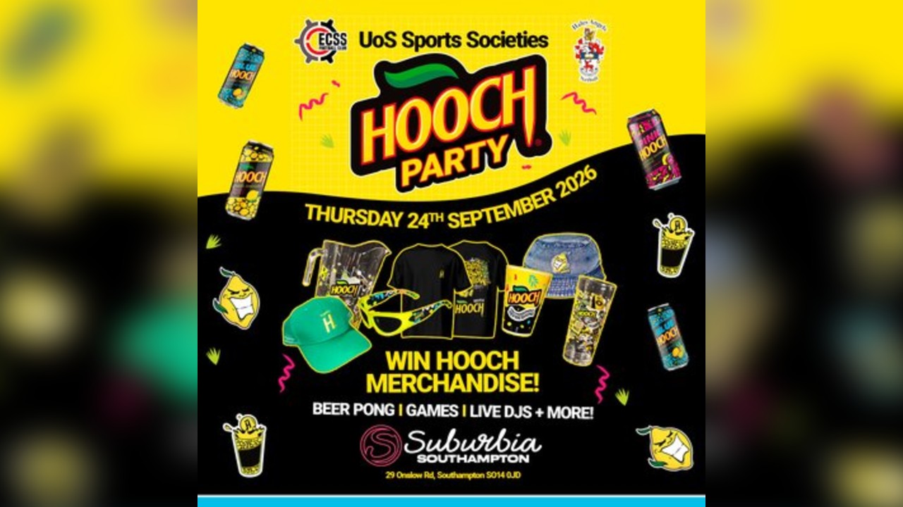 UoS Sports Societies Presents: Hooch Party