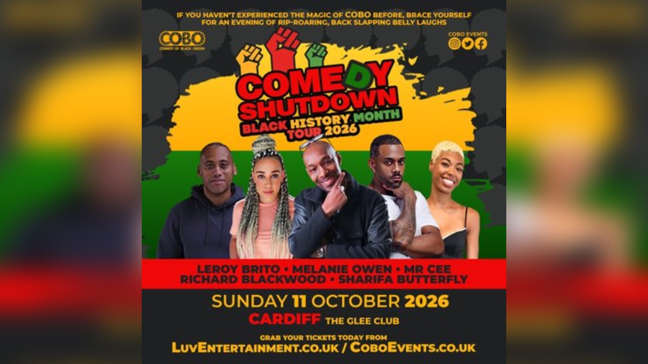 COBO : Comedy Shutdown | Black History Month Special - Cardiff
