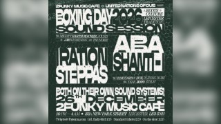 Boxing Day Sound Session 2026 - Aba Shanti-i & Iration Steppas