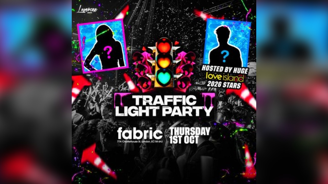 Freshers Traffic Light Party Hosted By Love Island 2026 Stars
