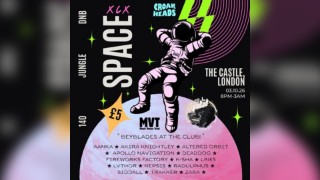 Croakheads does space xcx at the castle e1 on 03.10.26