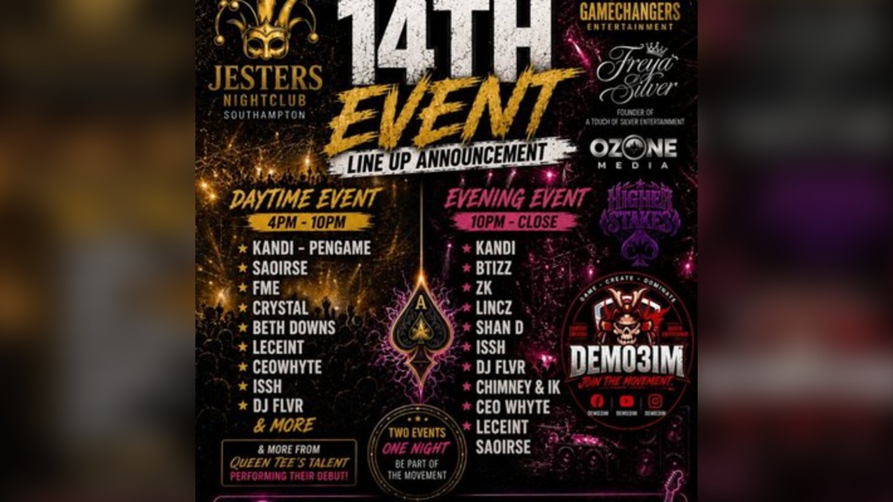 Gamechangers Southampton @Jesters