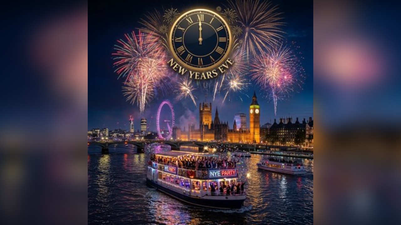 Fireworks on The Thames 2026/27 New Years Eve Boat party