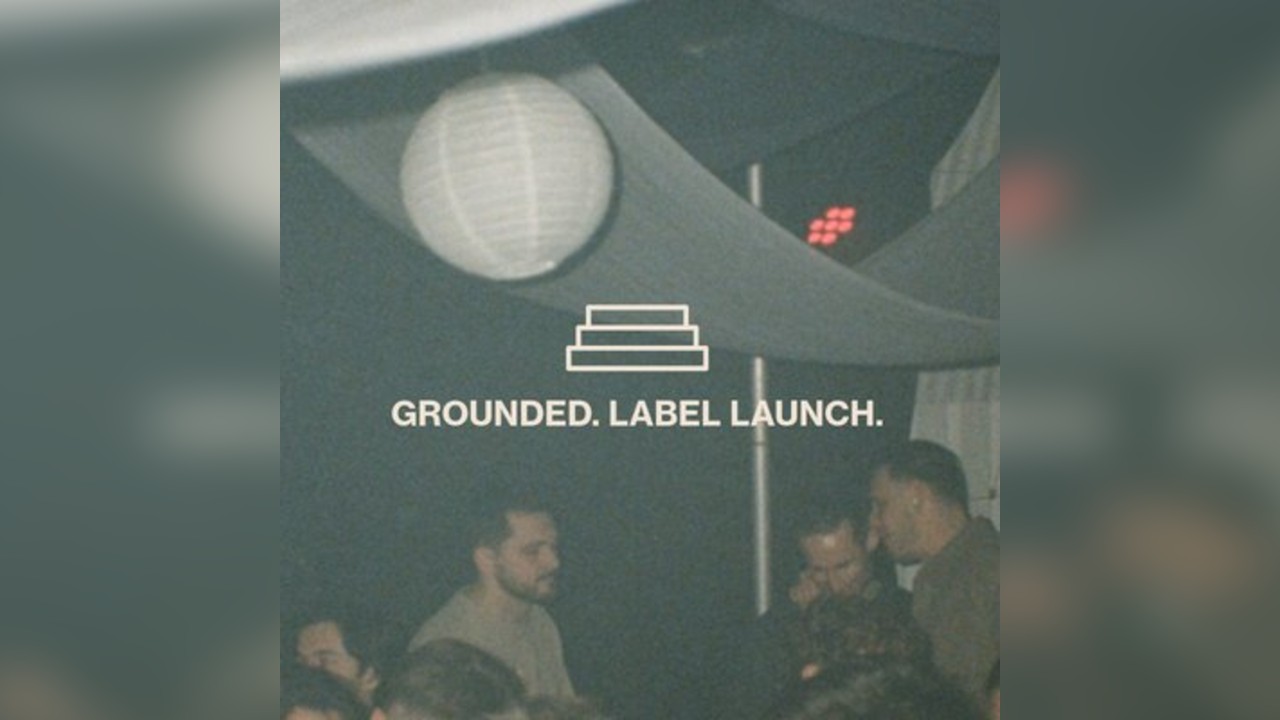 GROUNDED. // Label launch. // Liquid DNB.