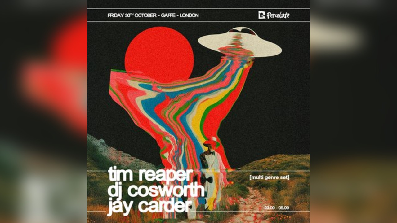 Tim Reaper + DJ Cosworth + Jay Carder