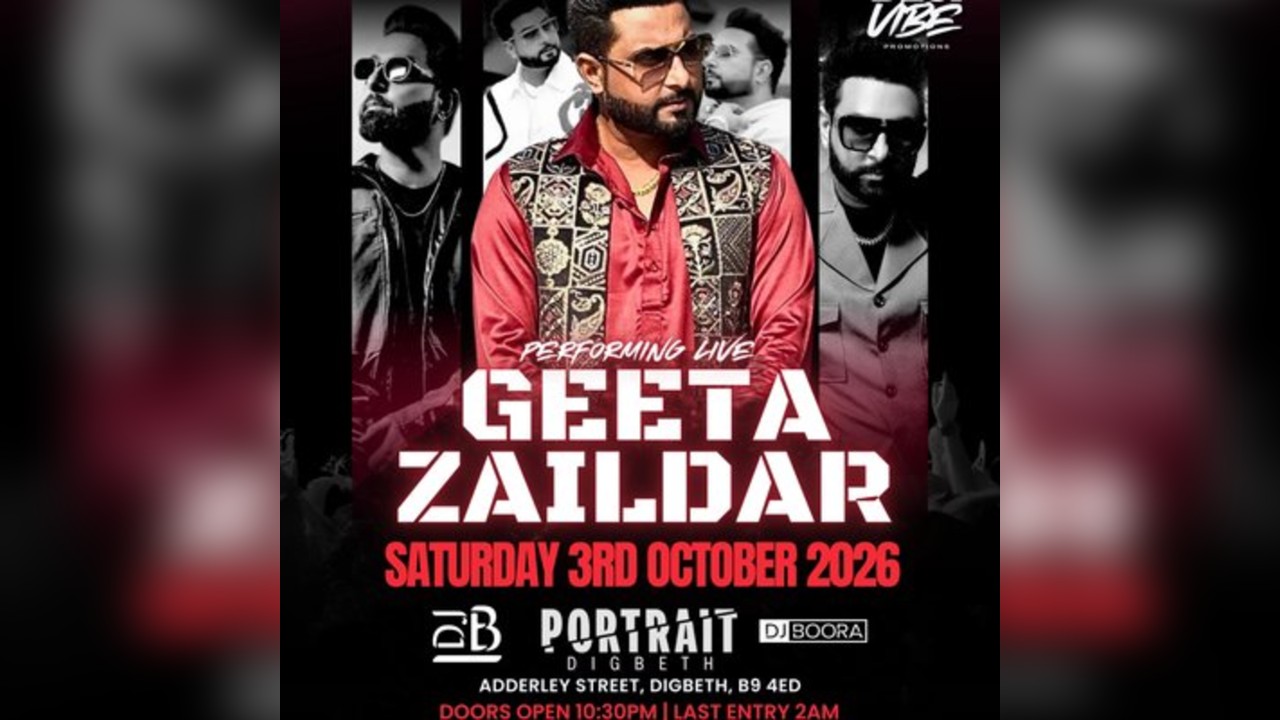 Geeta Zaildar live at Portrait Digbeth