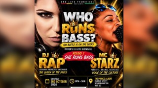 WHO RUNS BASS?-Round 1: SHE RUNS BASS