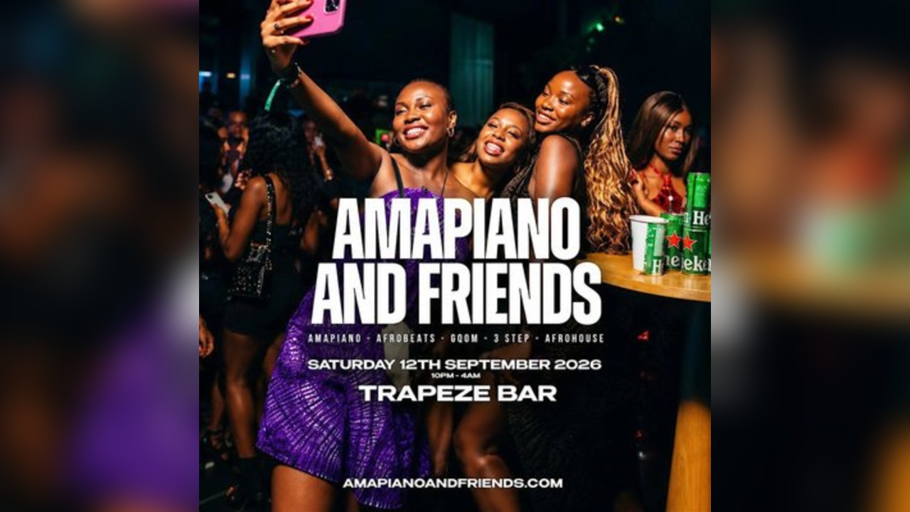 AMAPIANO & FRIENDS - Amapiano & Afrobeats in Shoreditch