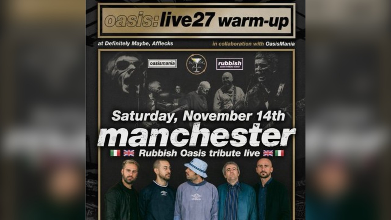 Rubbish Oasis Tribute Band - Oasis Live '27 Warm Up Show