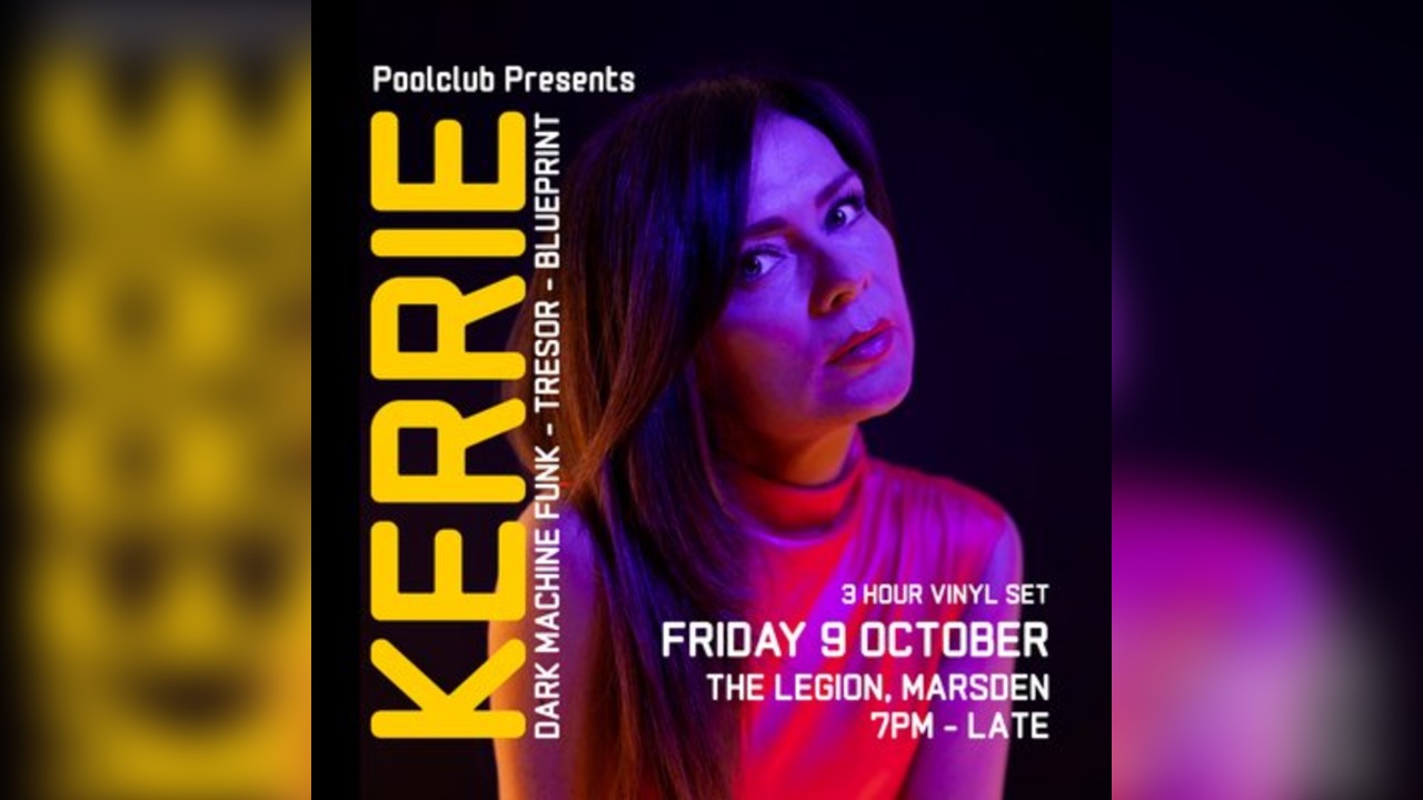 Kerrie (Tresor, Dark Machine Funk) - 3 hour vinyl set