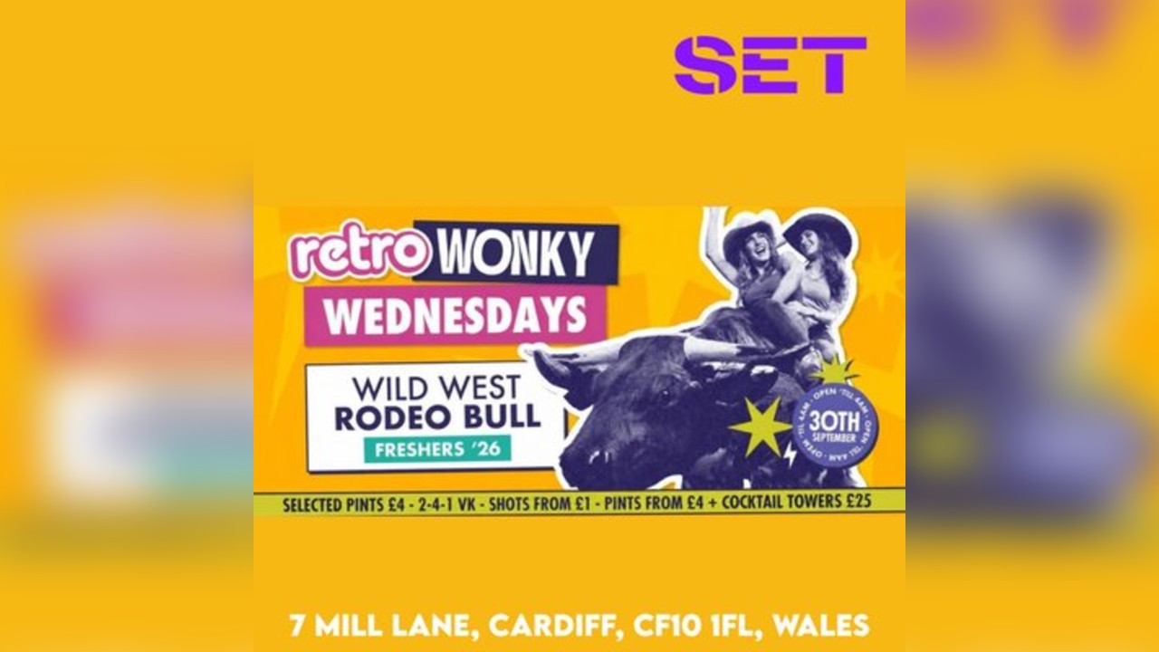 Retro Wonky Wild West Wednesday 30th September