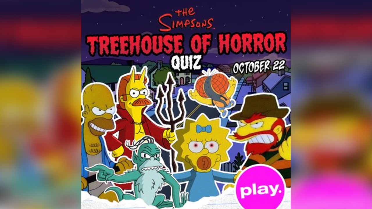 The Simpsons : Treehouse of Horror Quiz