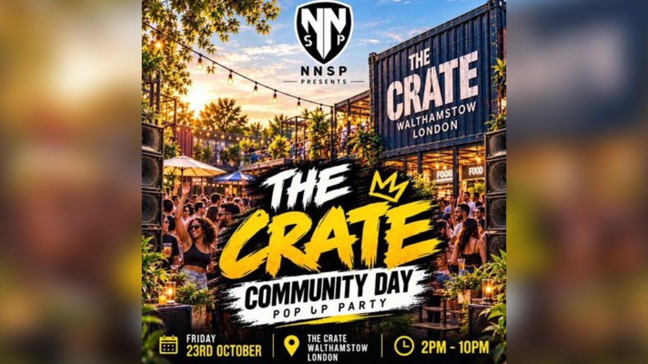 'The Crate' Community Day Party
