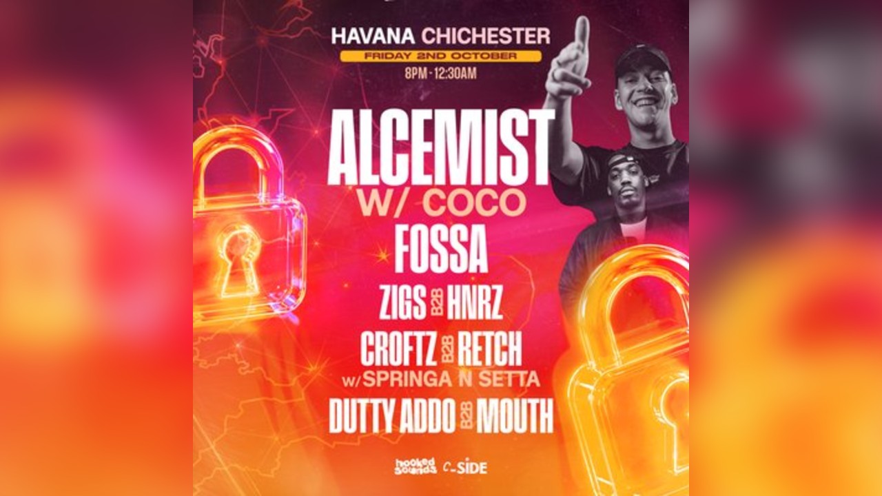LOCKED IN TOUR w/ ALCEMIST + COCO @CHICESTER