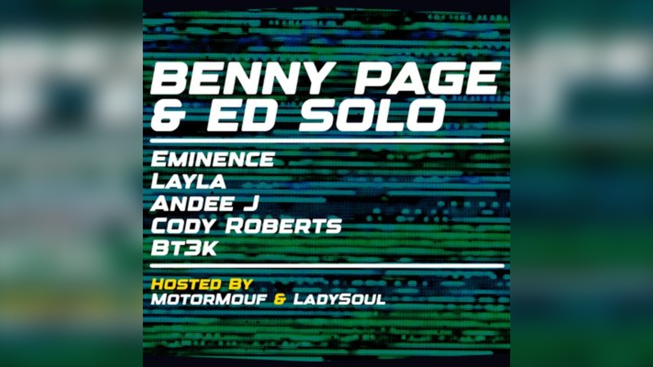 Static Events Presents:- Benny Page x Ed Solo + Eminence & More