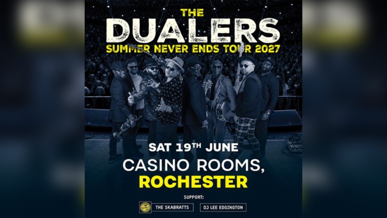 The Dualers - Summer Never Ends Tour 2027 - Sat 19 June 2027