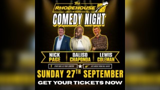 Top Comedy at The Rhodehouse