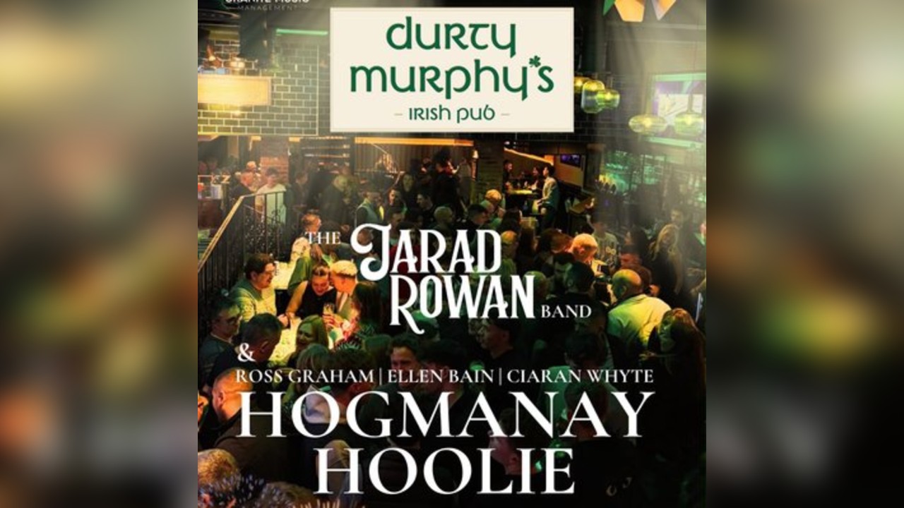 Jarad Rowan Band & Guests Hogmanay Hoolie
