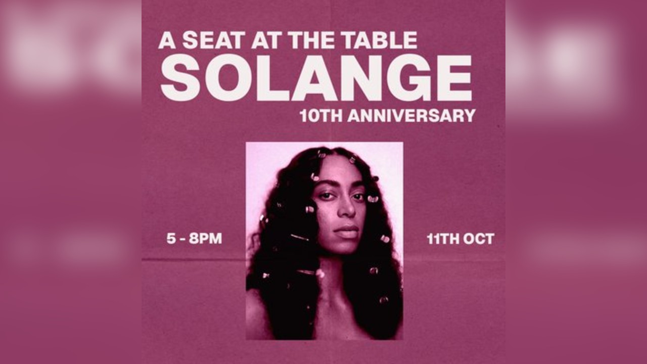 Brown Sugar present A Seat At The Table Listening Party