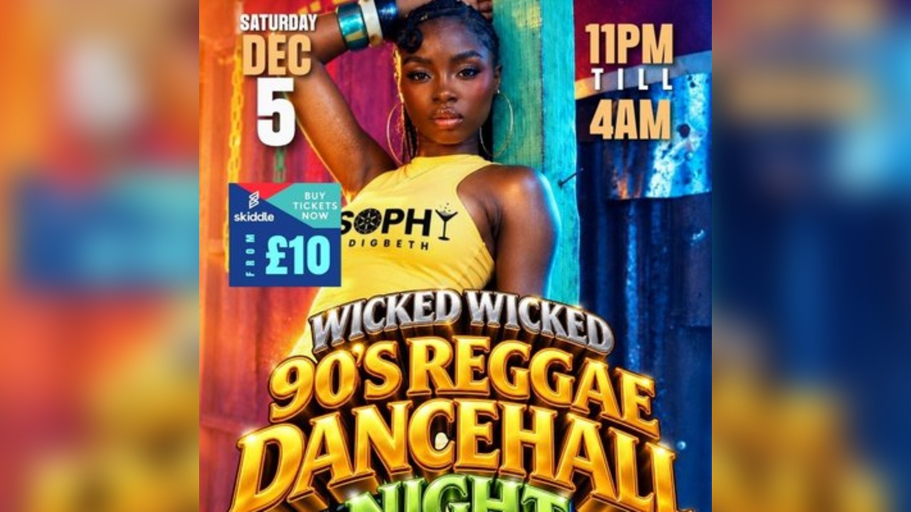 90S reggae dancehall night