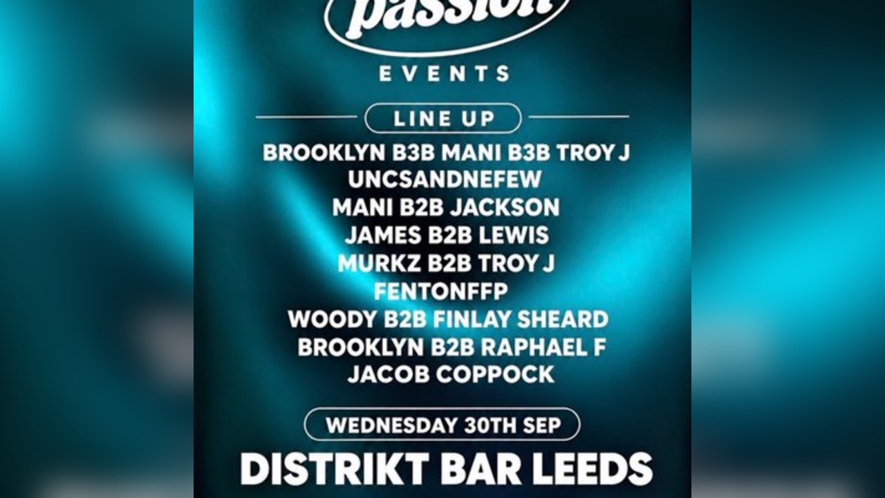 Passion At Distrikt For Freshers