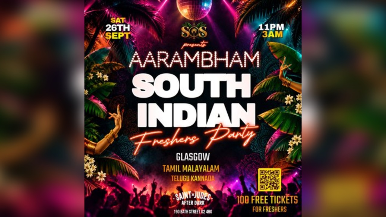 AARAMBHAM: South Indian Freshers Party: SOS Events