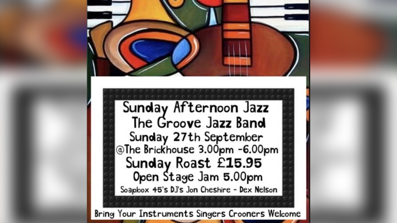 Sunday Afternoon Jazz with The Groove Jazz Band