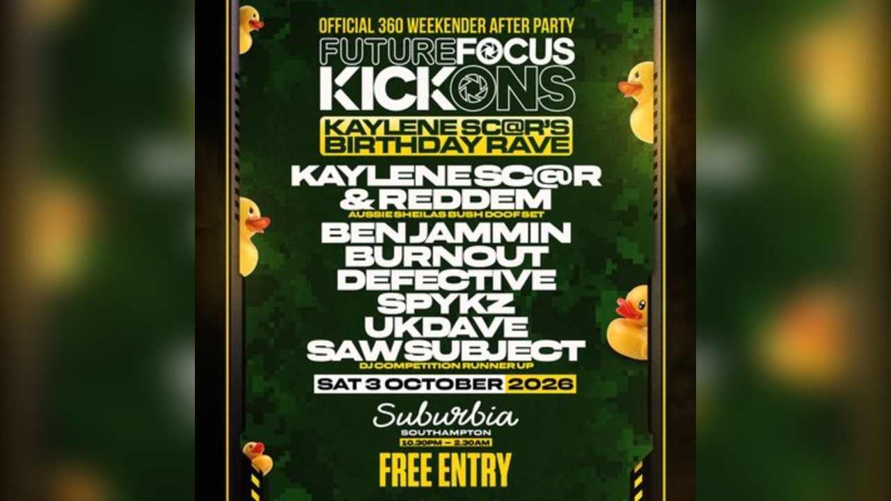 Future Focus: Kick-Ons After Party | KAYLENE SC@R Birthday Bash