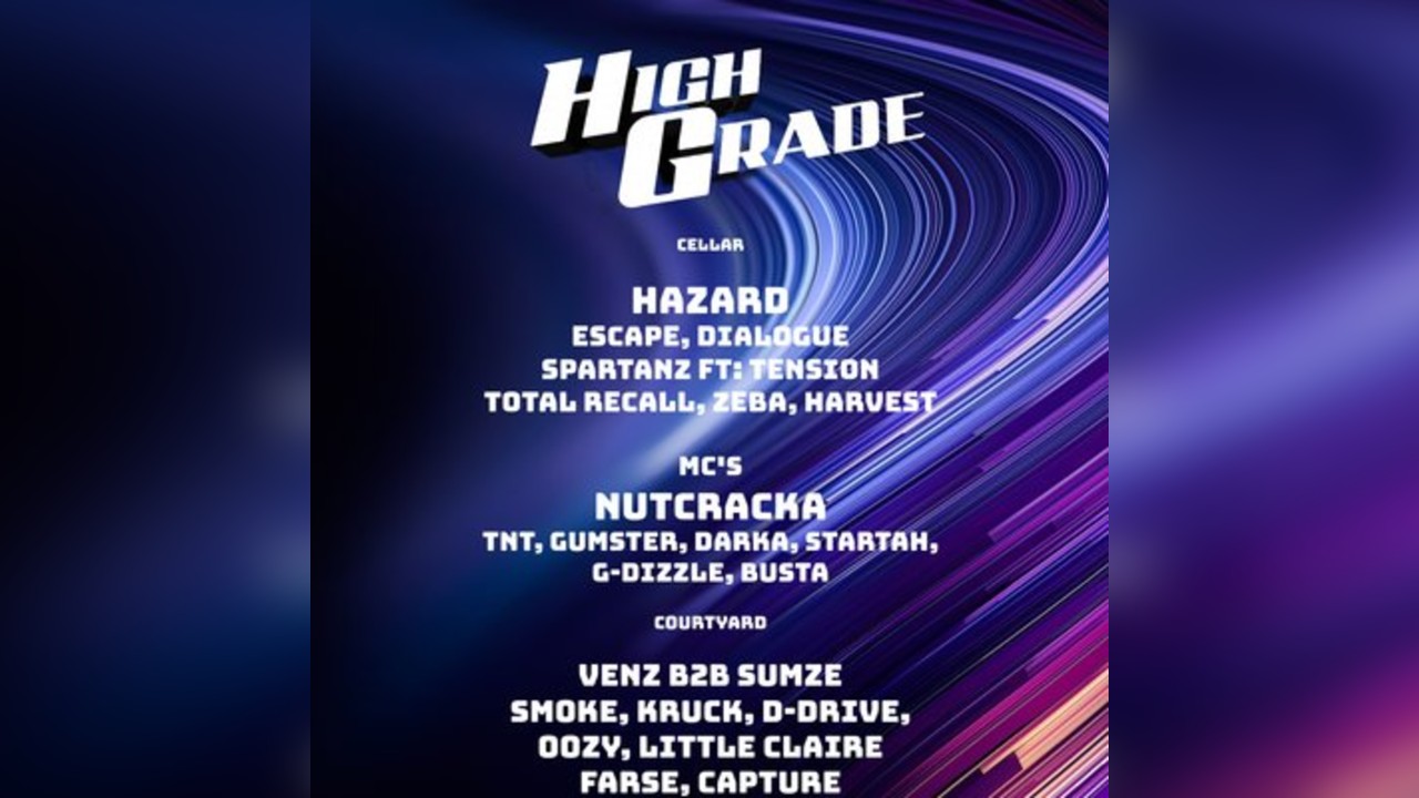 HIGH GRADE presents DJ Hazard