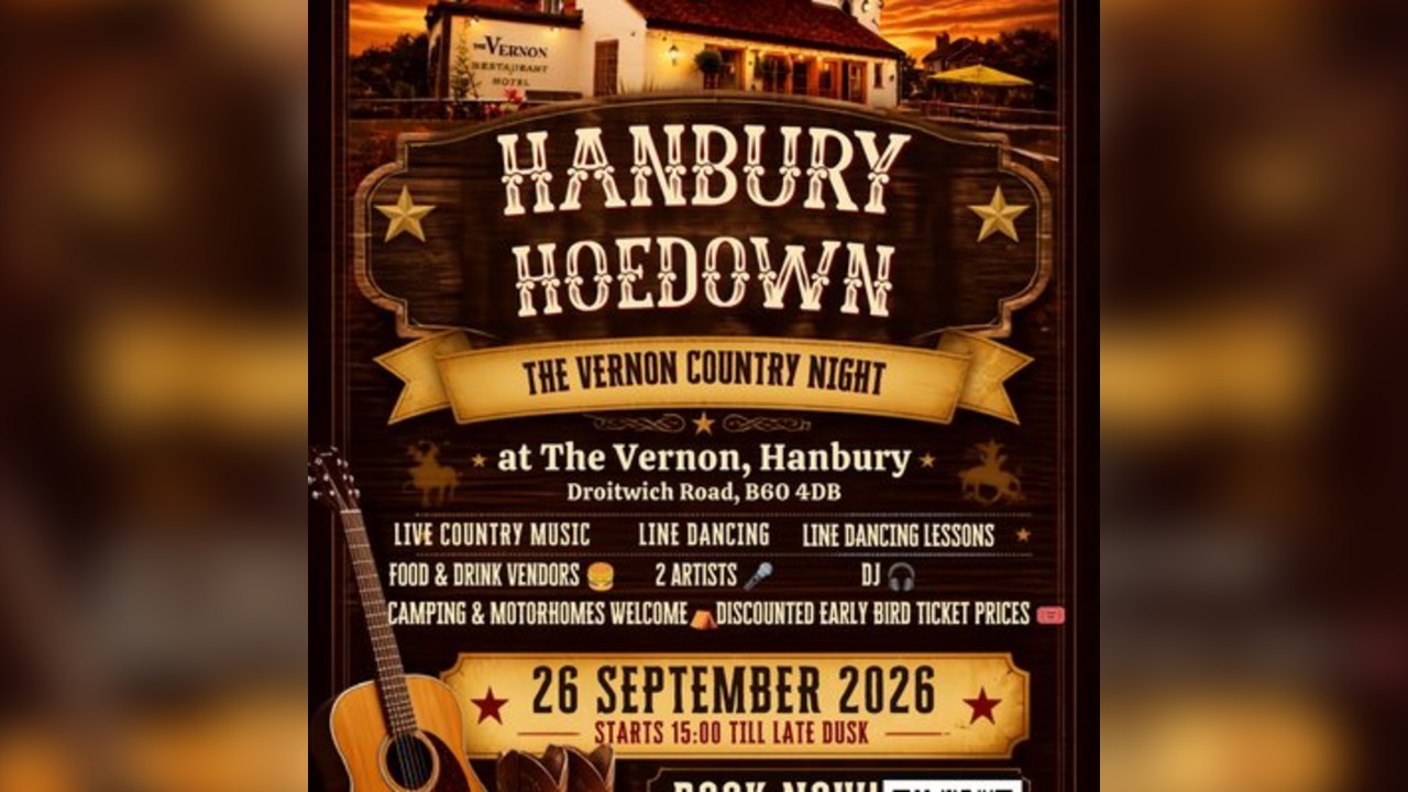 Hanbury Hoedown ( Final Release of Remaining tickets ) Buy Now