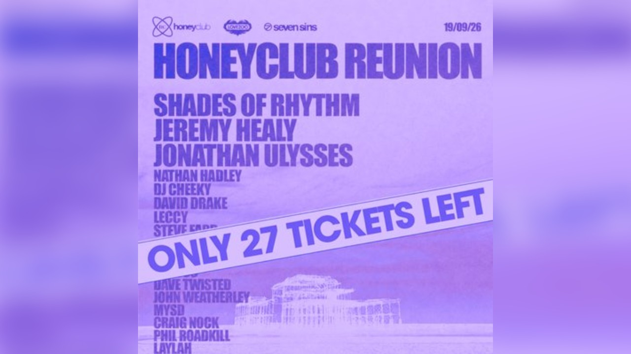 The HONEYCLUB Reunion LOVEZOO / SEVEN SINS Brighton