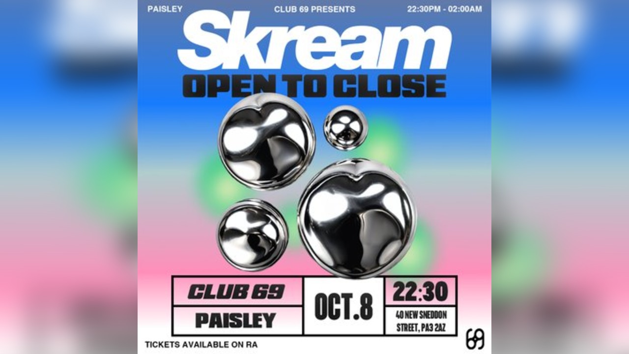 Skream: Open To Close [Club 69 CLOSING WEEKEND]