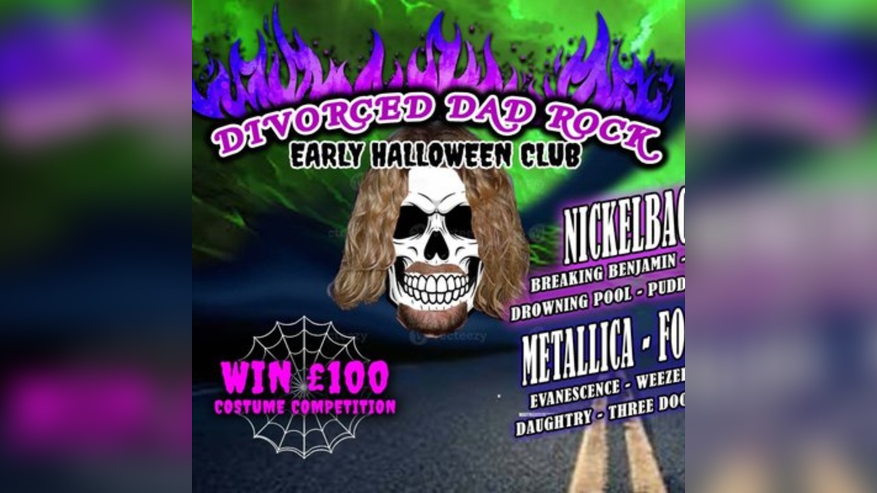 Divorced Dad Rock: Early Halloween Club (Newcastle)