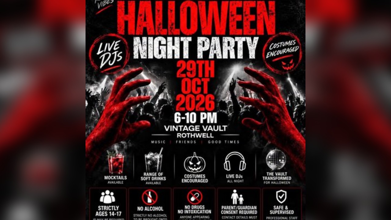 Junior Halloween Night - The Vintage Vault