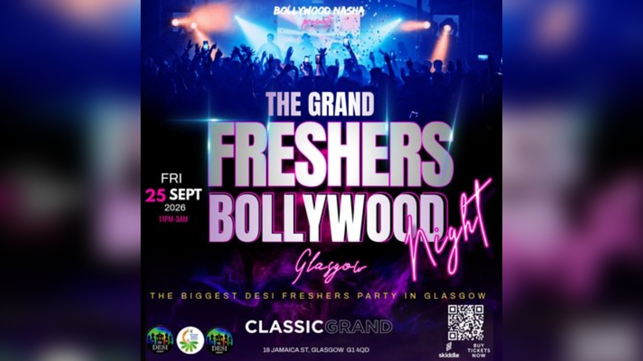BollyNasha Freshers Bollywood Night 2026: Glasgow