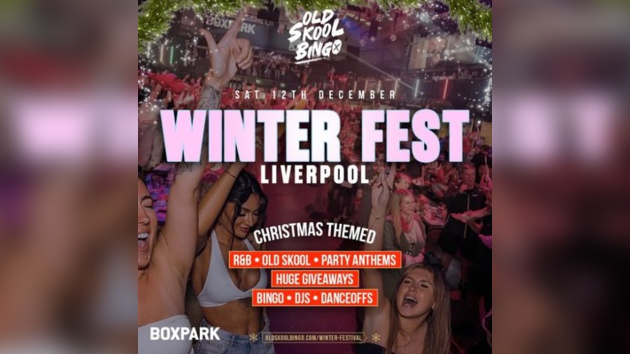 Old Skool bingo Winter Festival Liverpool