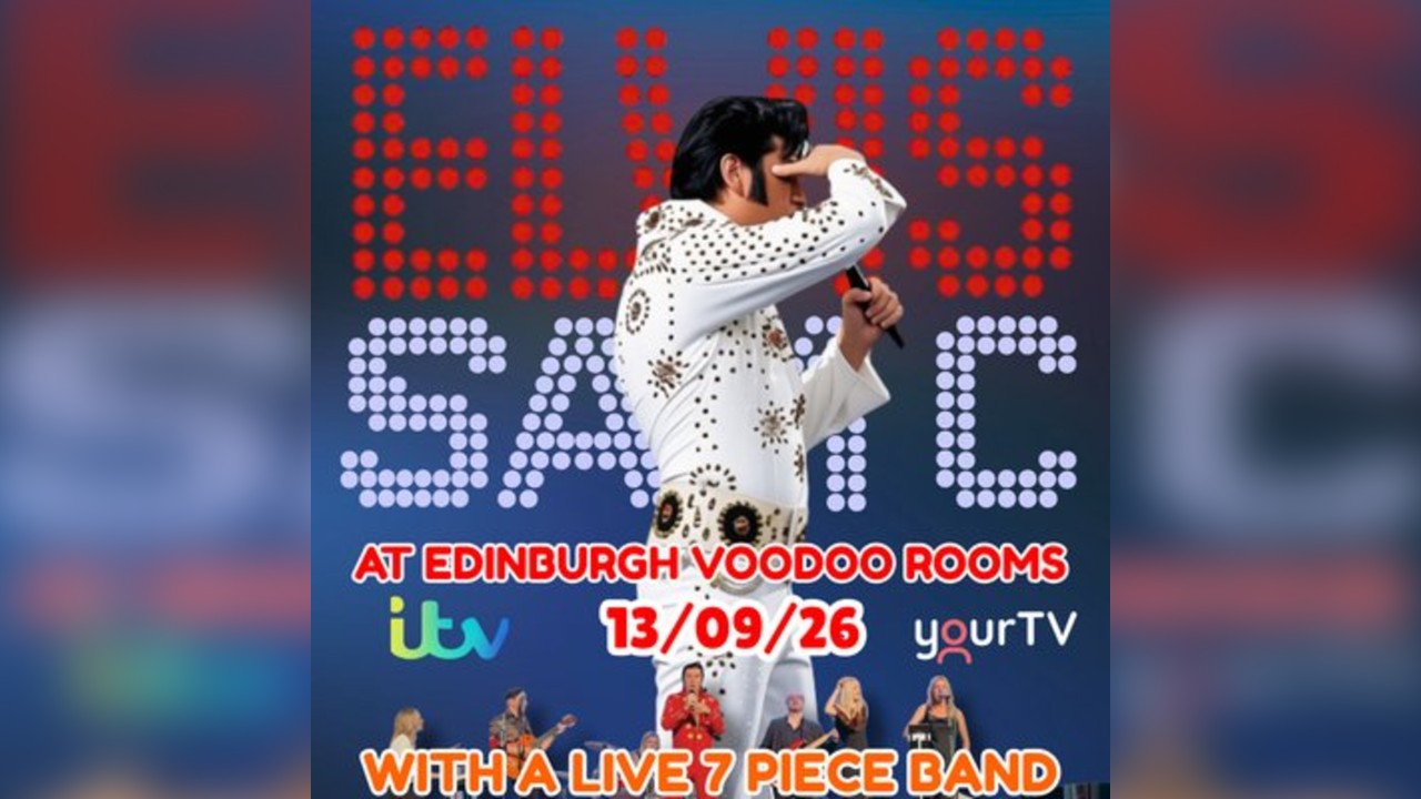 Sam C: A Tribute to Elvis at The Voodoo Rooms Edinburgh