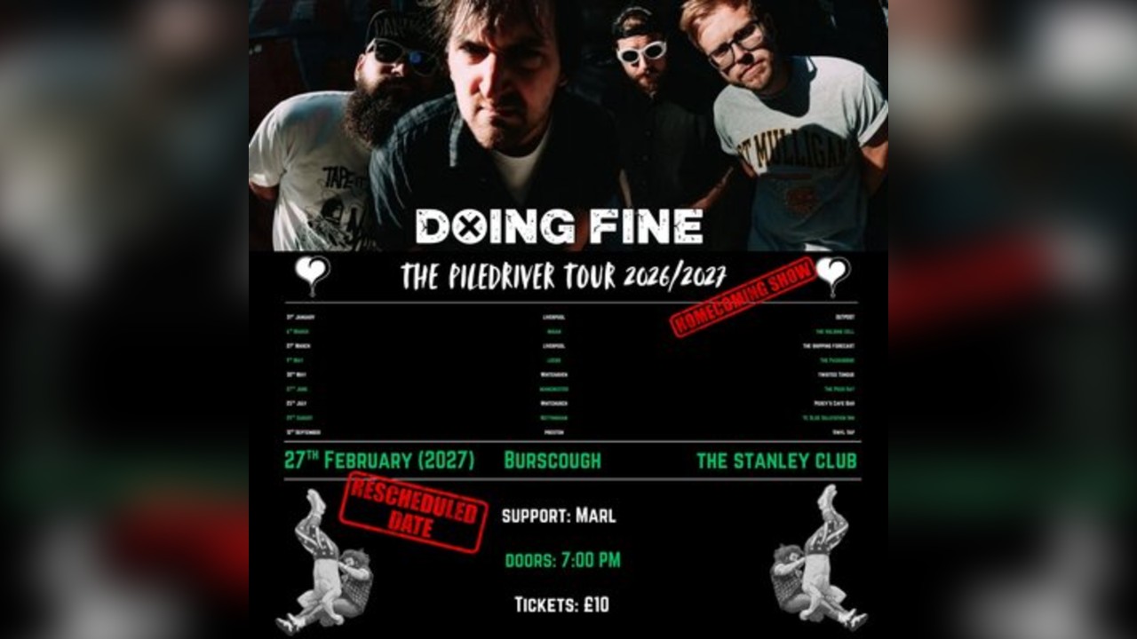Doing Fine @ The Stanley Club (Piledriver Tour Homecoming Show)