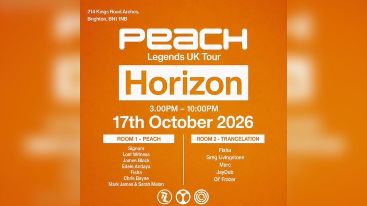 Peach Legends UK Tour - Brighton